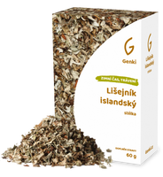 Lišejník islandský - stélka