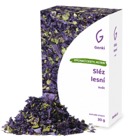 Sléz lesní - květ
