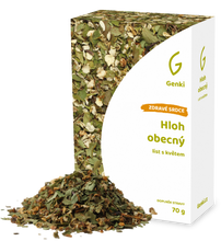 Hloh obecný - list s květem