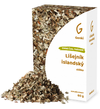 Lišejník islandský - stélka